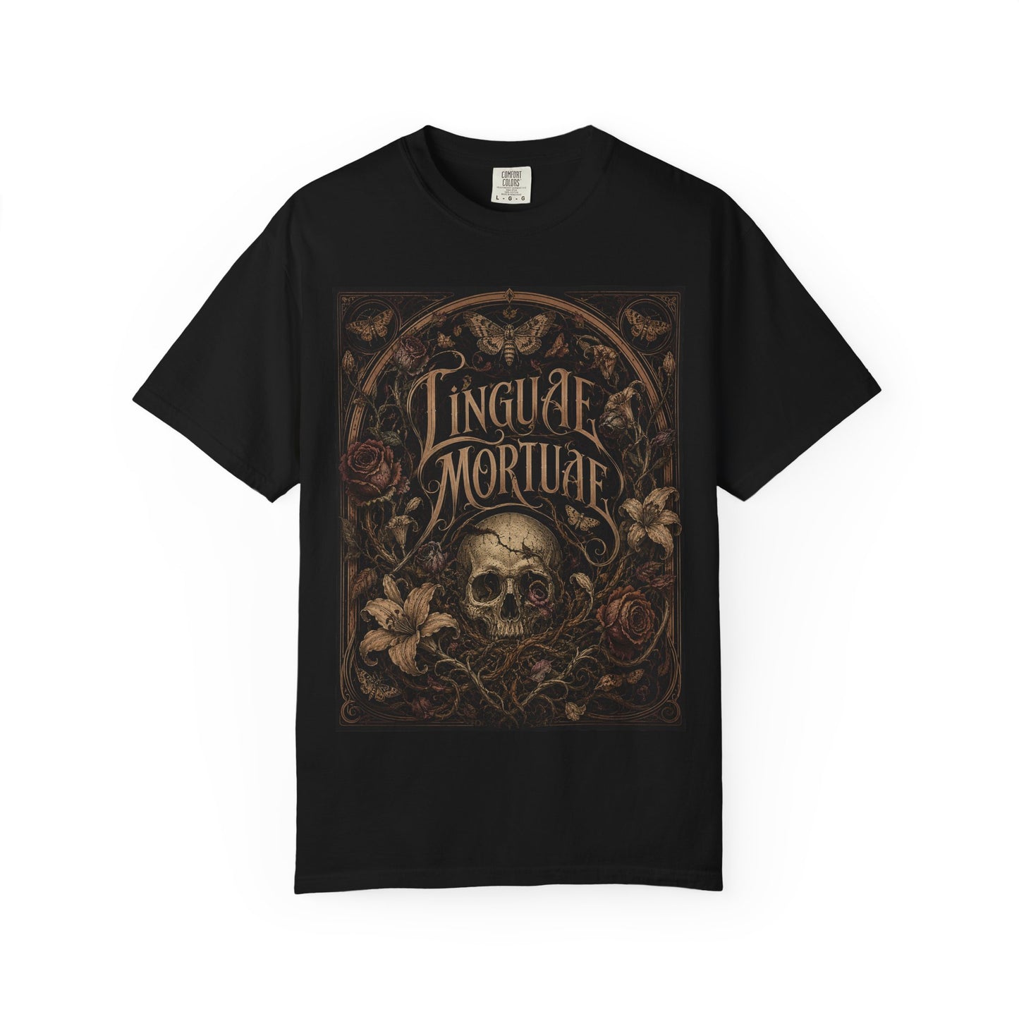 Dead Languages - Victorian Skull and Roses